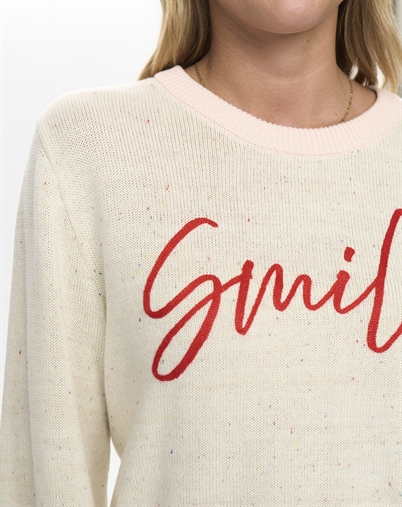 Nümph - NUHappy Pullover Strik - Pristine